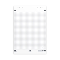 Taululehtiö - fläppipaperi Oxford SmartChart 65×99 cm ruudutettu 25x25