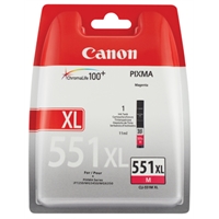 Värikasetti mustesuihku Canon CLI-551XLM  LP7250 punainen