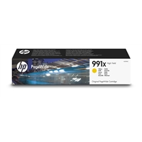 Värikasetti inkjet HP 991X PageWide Pro 750/772 keltainen