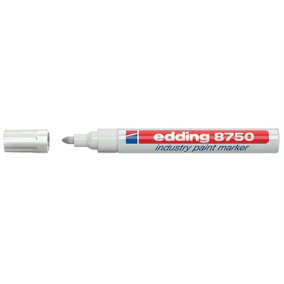 Maalikynä edding 750 Paint Marker 2-4 mm valkoinen blister