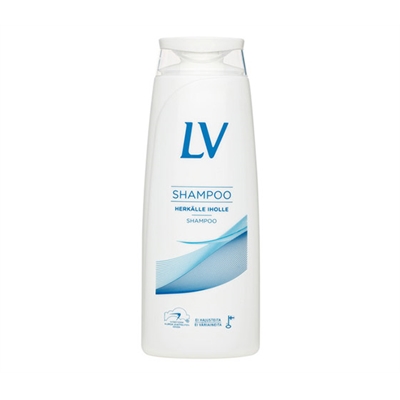 Shampoo LV herkkäihoisille 250 ml - kotimainen, hajusteeton, väriaineeton, silikoniton