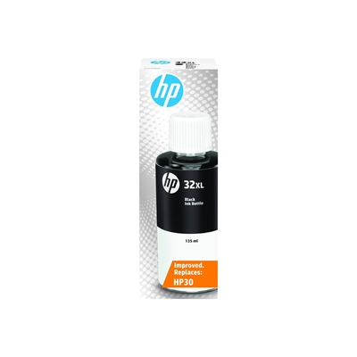 Täyttömuste HP 32 XL inkjet musta 135 ml