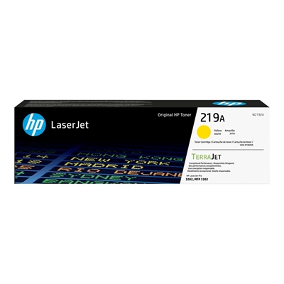 Värikasetti laser HP W2192A/219A keltainen 1,2K