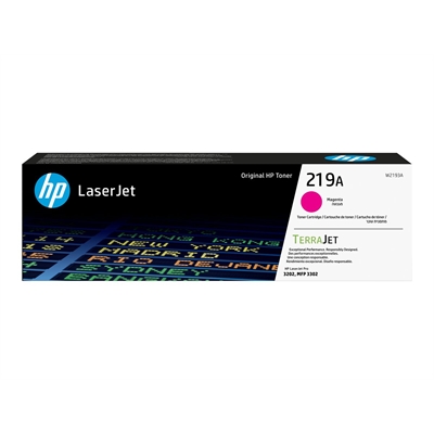 Värikasetti laser HP W2193A/219A punainen 1,2K