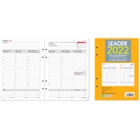 Leader-vuosipaketti  2/4-reikäinen 2022 pöytäkalenteri - CC Kalenterit