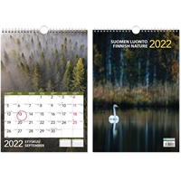 Suomen luonto 2022 seinäkalenteri - CC Kalenterit