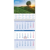 Triplanner pieni 2022 seinäkalenteri - CC Kalenterit