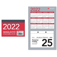 Seinälehtiö  2022 seinäkalenteri - CC Kalenterit