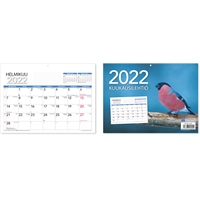Kuukausilehtiö 2022 seinäkalenteri - CC Kalenterit
