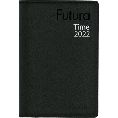 Futura Time musta  2022 taskukalenteri - Ajasto
