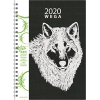Wega Eko 2020 musta pöytäkalenteri - Ajasto