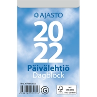 Päivälehtiö/Dagblock  2022 seinäkalenteri - Ajasto