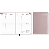 Compact Trend 2021 fuchsia pöytäkalenteri - CC Kalenterit