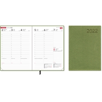 Compact Trend, green 2022 pöytäkalenteri - CC Kalenterit