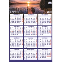 Maxi 2020 seinäkalenteri - Ajasto