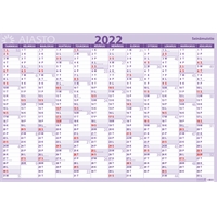 Seinämuistio  2022 seinäkalenteri - Ajasto