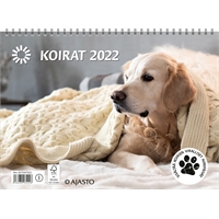 Koirat  2022 seinäkalenteri - Ajasto