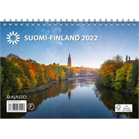 Suomi A5 2022 seinäkalenteri - Ajasto