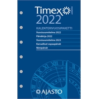 Timex Handy -vuosipaketti 2022 taskukalenteri - Ajasto