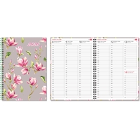 Aikamuistio 2020 wiresidottu magnolia pöytäkalenteri - CC Kalenteripalvelu