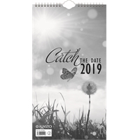 Catch the date 2019 seinäkalenteri