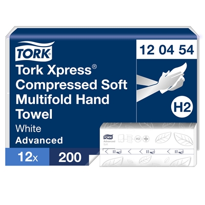 Käsipyyhe Tork Xpress Compressed Soft Multifold H2 120454 /12