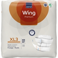 Vyövaippa Abena Wing XL3 Premium /15 kpl pkt - hengittävä inkontinenssisuoja, vuotosuoja, hajunsulku