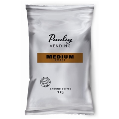 Kahvi Paulig Vending Medium Roast 5 x 1 kg automaattijauhatus - täyteläinen, tasapainoinen